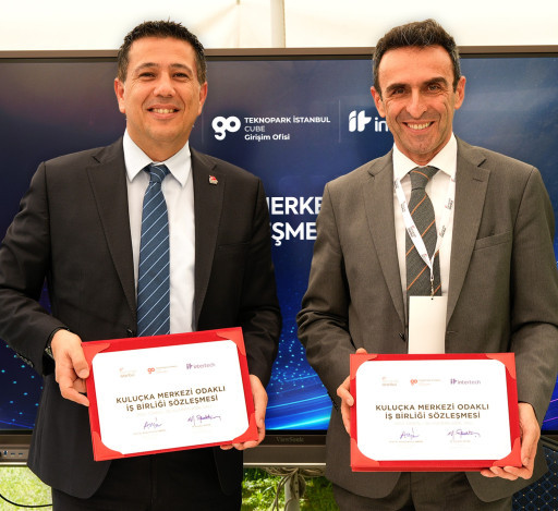 Teknopark İstanbul ile Intertech Arasında Kuluçka Merkezi İş Birliği Sözleşmesi İmzalandı